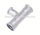 1-2 Mm Ss 304 Pipe Connector Coupling Industrial For Heating Supply System