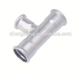 M SITAC Inox Press Fittings Galvanized Fast Assembly Household Pipeline Use