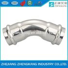 Durable Stainless Steel Tubing Threaded Ends Equal Shape Customized Size