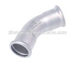 90 degree stainless steel elbow-press fitting