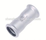 Stainless steel 304,316press reducing coupling with plain end