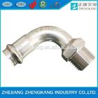 press fitting-V Type male elbow stainless steel