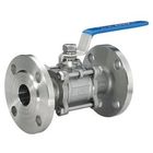 Flanged Stainless Steel Valves 3PC Full Bore With Flanged Clamp End