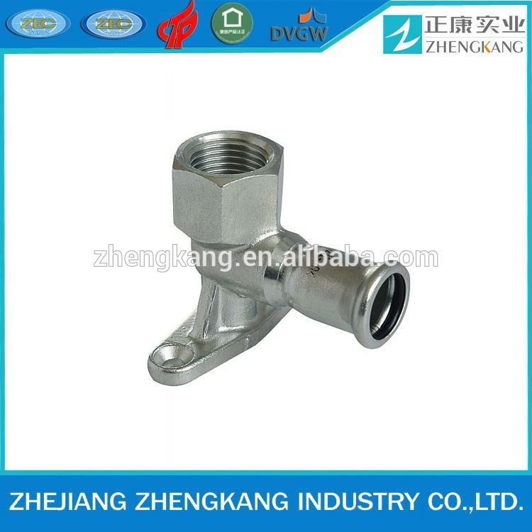 Female Elbow Carbon Steel Threaded Pipe Fittings Customized Size Equal Shape