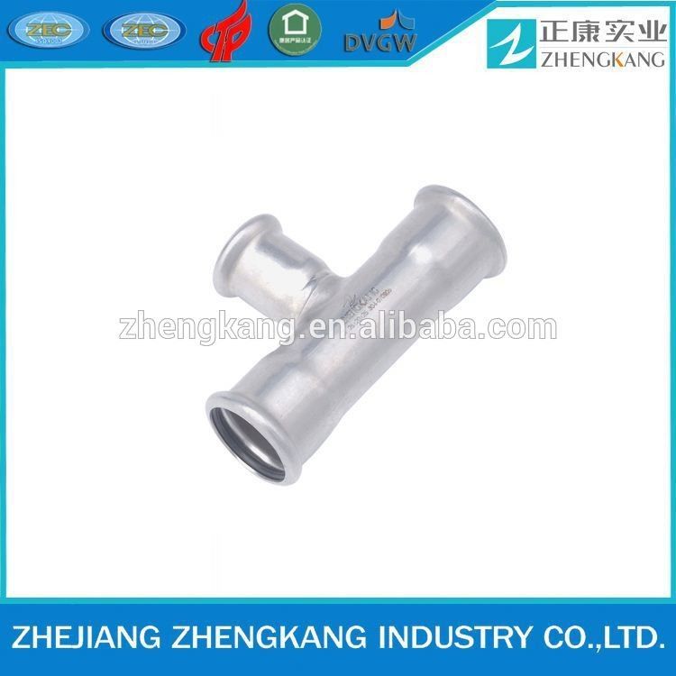 1-2 Mm Ss 304 Pipe Connector Coupling Industrial For Heating Supply System