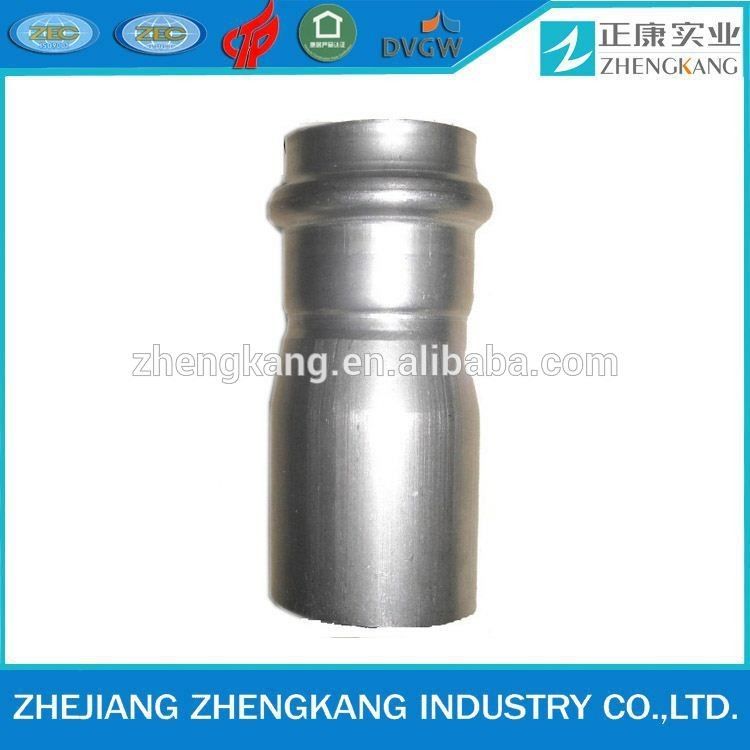 22*15mm Stainless Steel Press Fittings Corrosion Resistance No Gluing